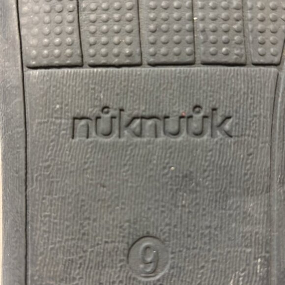 Nuknuuk “Joy” navy blue suede slip-on slippers  size 9 - Picture 6 of 9